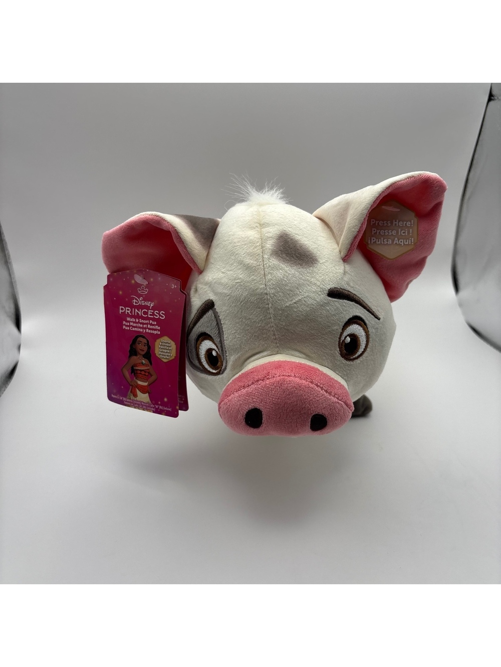 Disney Princess Moana Walk & Snort Pua Plush Toy